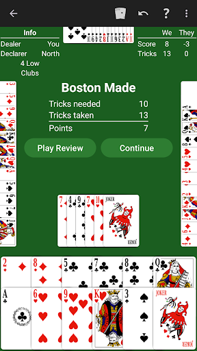 Bid Whist - Expert AI Screen 2