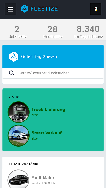 Fleetize TRACK Fahrzeugortung - 2.12.8 - (Android)