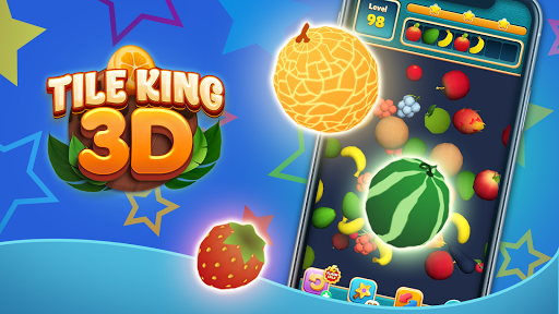 Tile King 3D - Triple Match NO TIMER