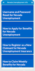 Nevada Unemployment Info