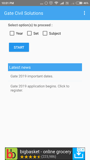 Android application Gate Civil Solutions screenshort