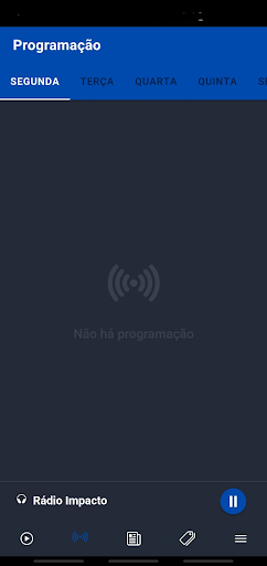 Rádio Impacto Screen 2