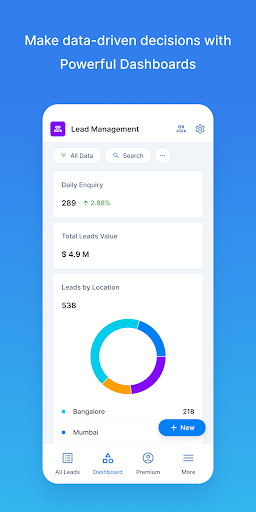 Lio | CRM, Project, Workflow Screen 3
