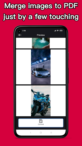 Android application PDF Converter - PNG JPG JPEG screenshort