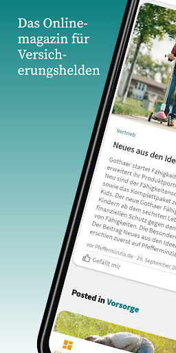 Android application Pfefferminzia screenshort