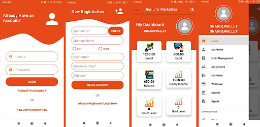 Orange Wallet On Windows Pc Download Free 9 0 Com Mlm Orangewallet