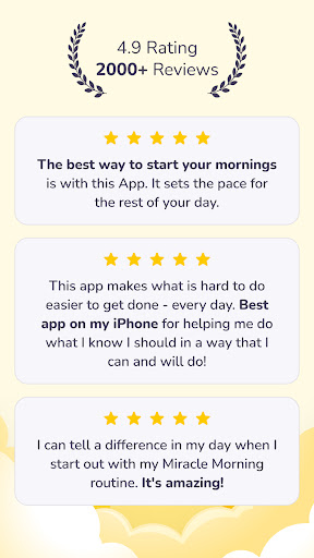 Screenshot of Miracle Morning Routine