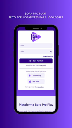 Android application Bora Pro Play screenshort