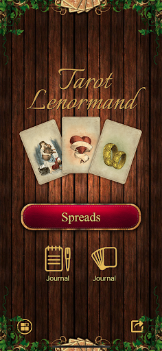 Android application Tarot Madame Lenormand screenshort
