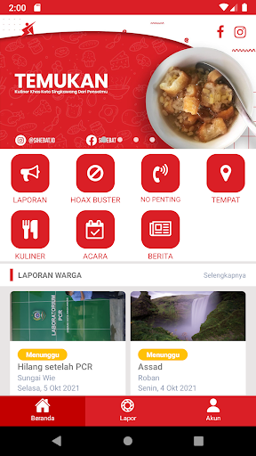 Android application Si Hebat - Smart Branding screenshort