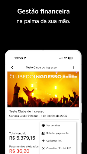Clube do Ingresso - Produtor Screen 3