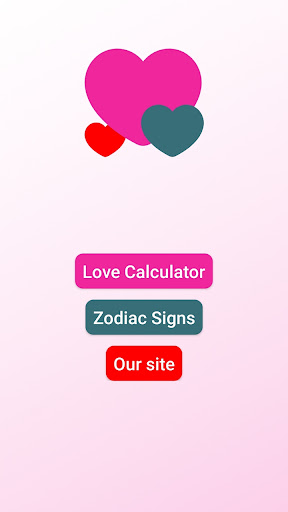 Android application Love at First Sight Calculator screenshort