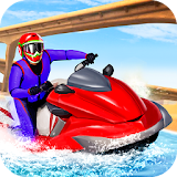 Power Jet Boat Racing: Ski Boat Water Surfer Drive icon