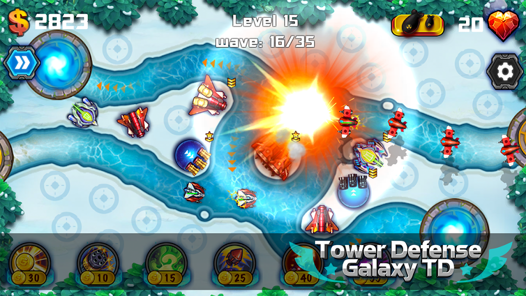Tower Defense: Galaxy TD banner