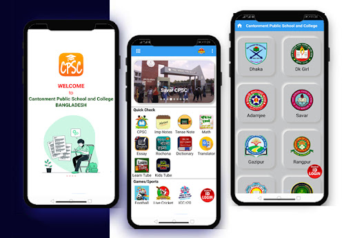 Android application Cantt Public School & College screenshort