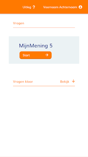 MijnMening! Screen 2