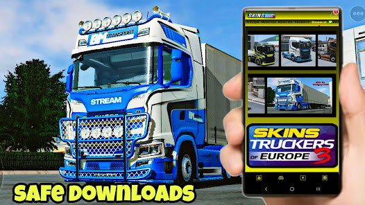 Captura de Pantalla 4 Truck Simulator Europa 3 Skins android