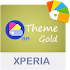 COLOR™ XPERIA Theme | GOLD