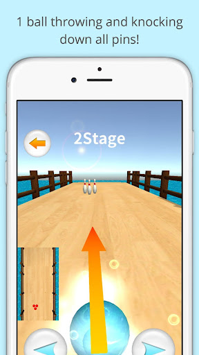 Android application Infinity Bowling Puzzle screenshort