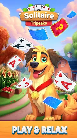 Game screenshot Solitaire TriPeaks Farm Home apk download