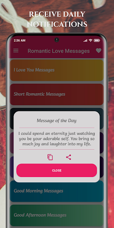 Romantic Love Messagesのおすすめ画像4