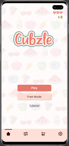 Android application Cubzle screenshort