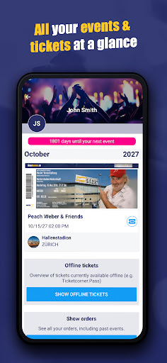 Ticketcorner - Event Tickets Screen 3
