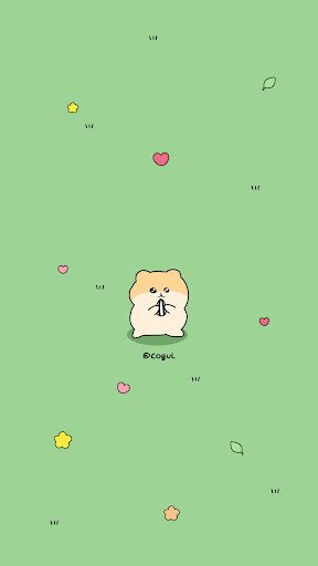 Android application 카카오톡 테마 - 맑눈광 햄찍이_숲 screenshort