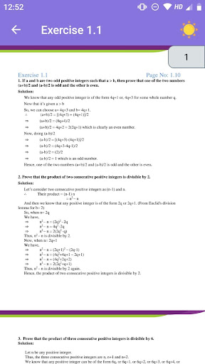 RD Sharma Class 10 Solutions Screen 3