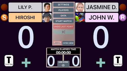 Android application TT Digital Score screenshort