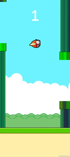 Android application Bird Jump screenshort