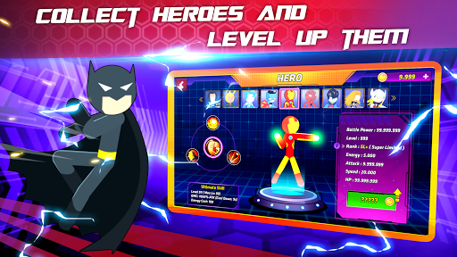 Download Stickman Hero Fight : All-Star MOD APK v4.0 (Unlimited Money) For  Android