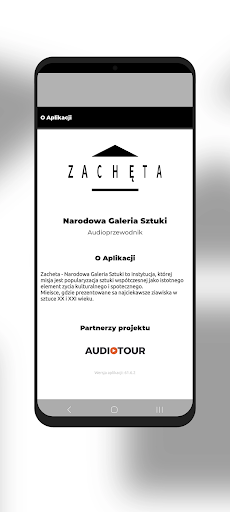 Zachęta Audioguide Screen 2