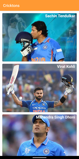 Android application Cricktons - Centuries in Crick screenshort