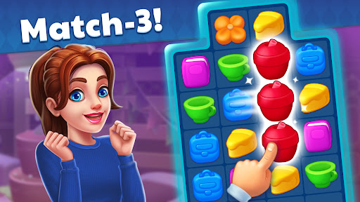 Screenshot of Mansion Mystery : Match 3 Game