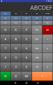 Screenshot 5 CP Hex Calculator android