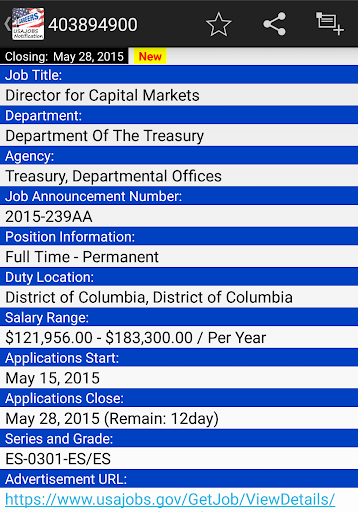 USA Jobs Notification Screenshot 3 - AppWisp.com