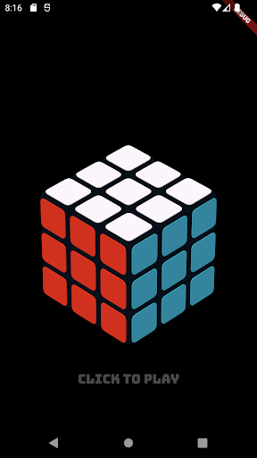 Android application Cube Game 3x3 screenshort