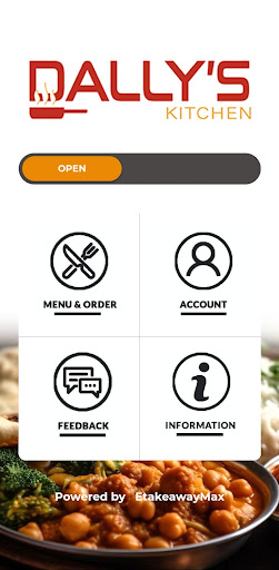 Android application Dally's kitchen screenshort