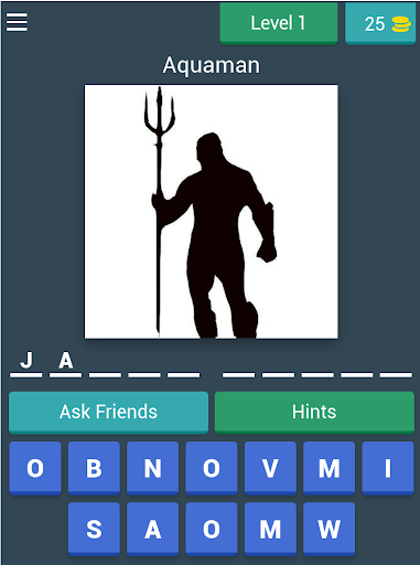 Celebrity Silhouettes Quiz Game