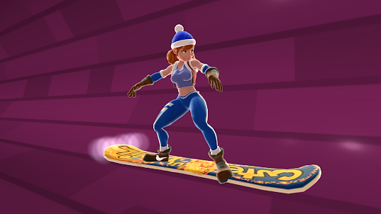 Skater Girl Endless Surfer