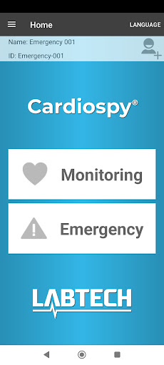 Android application Cardiospy Mobile ECG screenshort