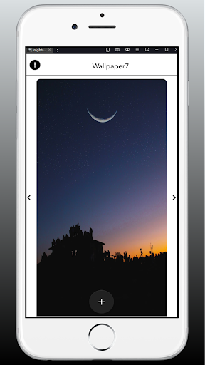 Nightsky wallpaper Screen 2
