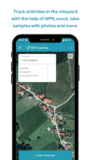 eVineyard/eOrchard Mobile App Screen 3