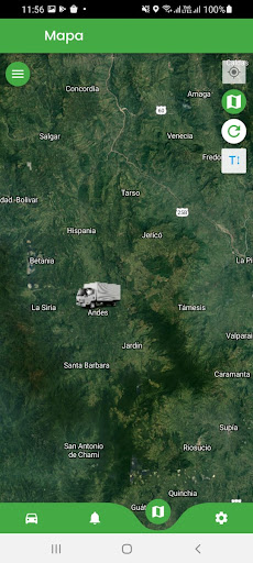 Android application MY GPS screenshort