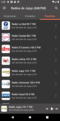Radios de Jujuy (AM/FM) Screen 3