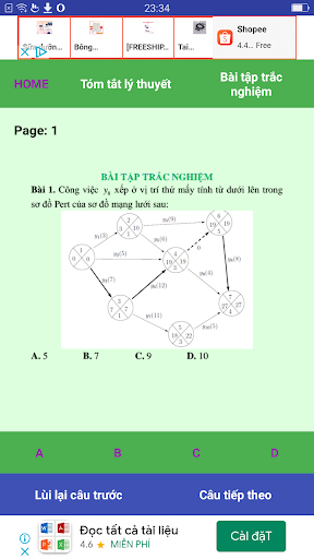 Mô hình Toán kinh tế Screen 3