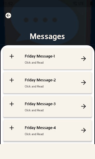 Friday Kandil Eid Messages Screen 3