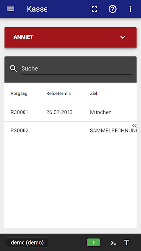 Kasse Screen 3