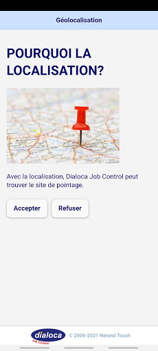 Dialoca Job Control - Pointage